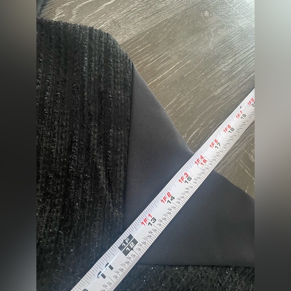 Kenneth Cole Black Figure Flattering Glitter Tweed Dress size 6 - Picture 8 of 8